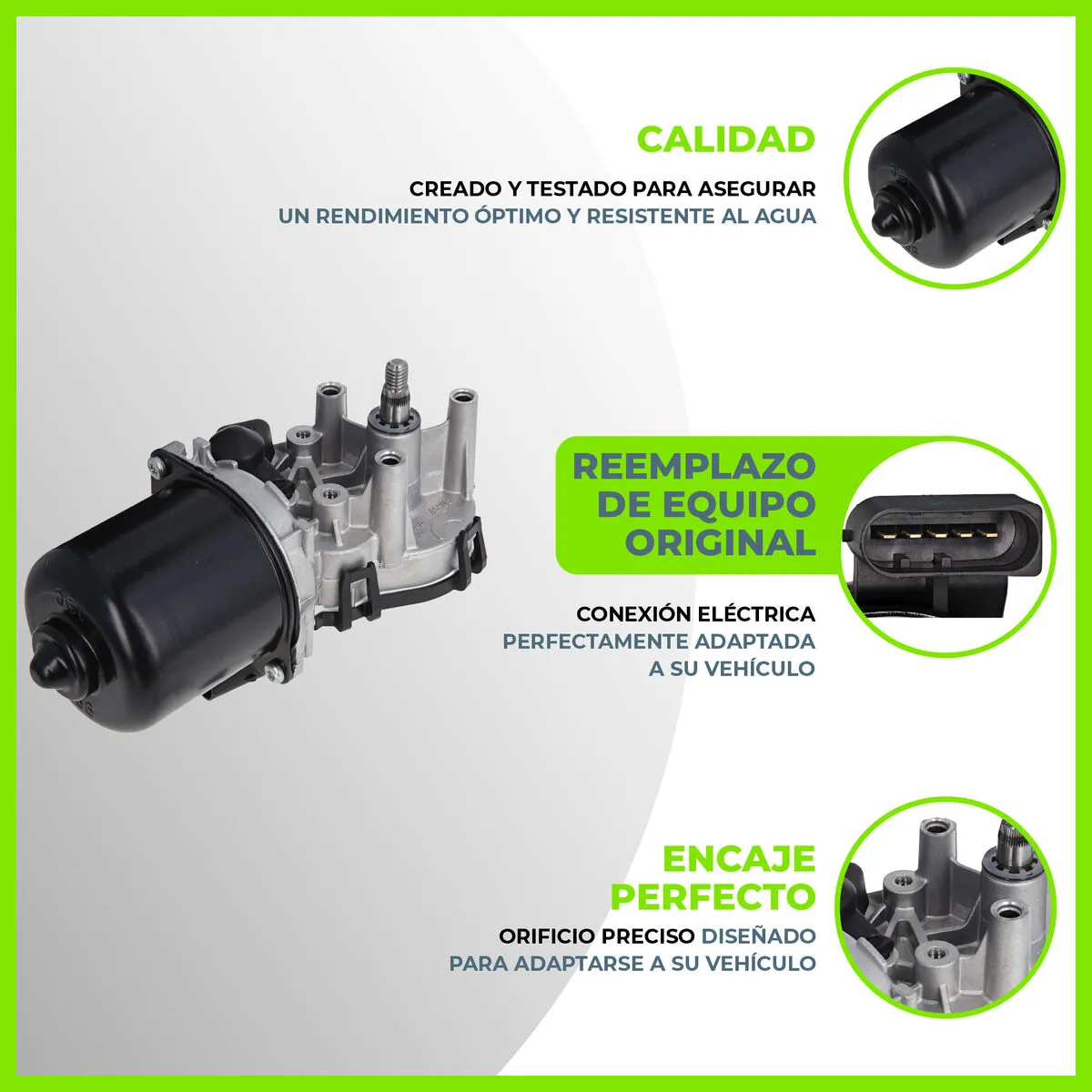 Moteur d'essuie-glace VALEO 582712