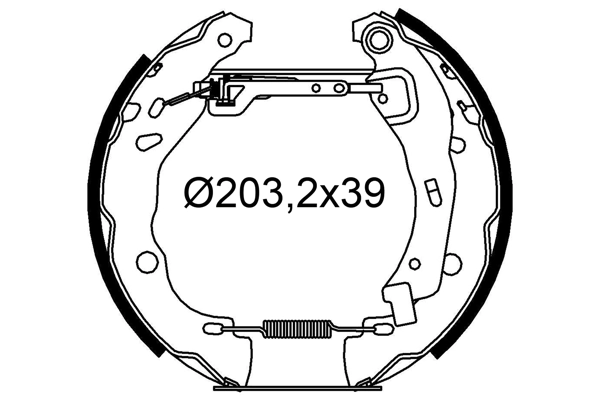 Brake Shoe Set