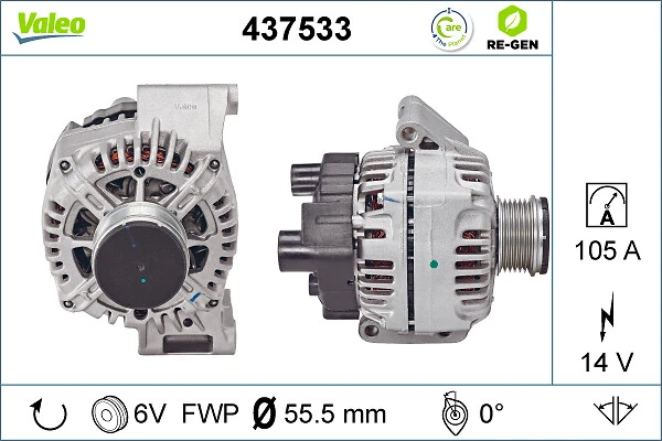 Alternateur VALEO 437533