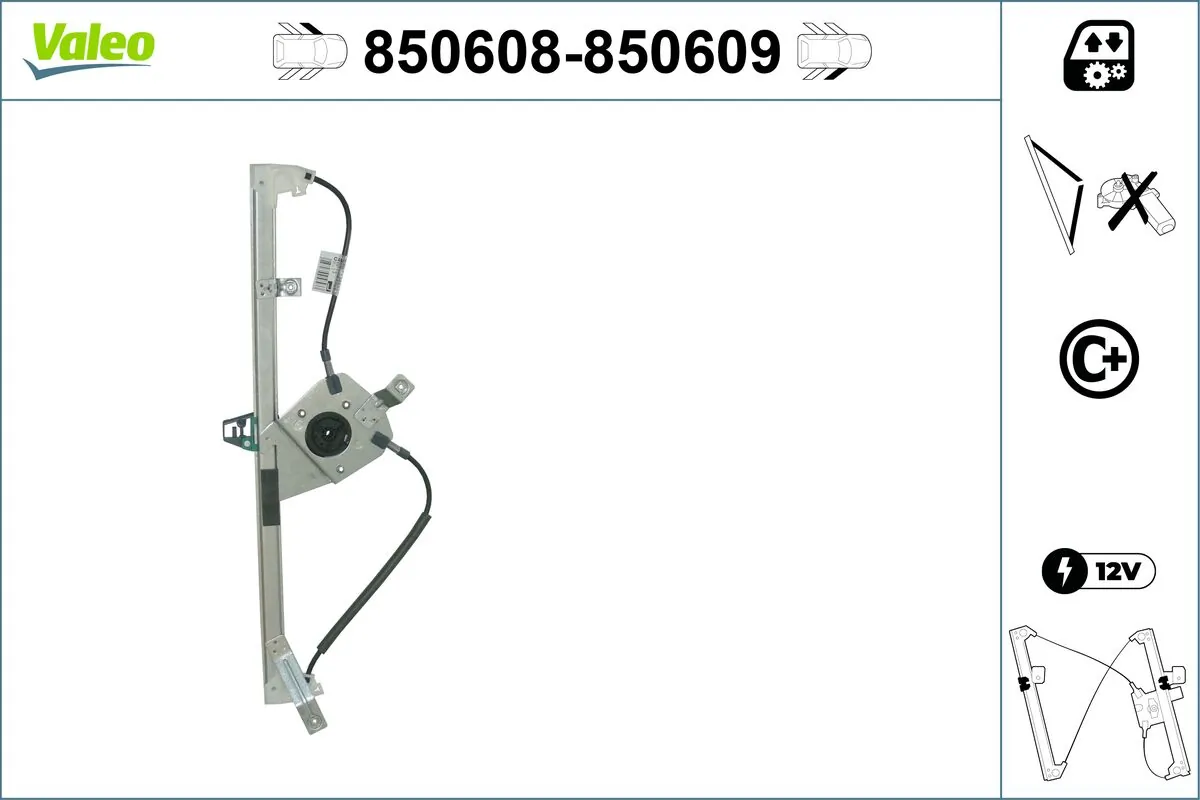 Lève-vitre VALEO 850608