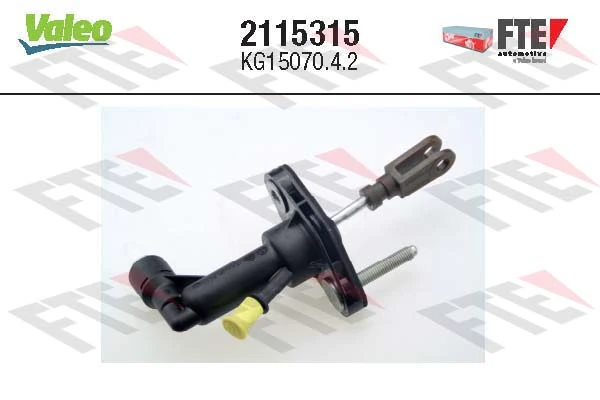 Cylindre émetteur, embrayage VALEO 2115315