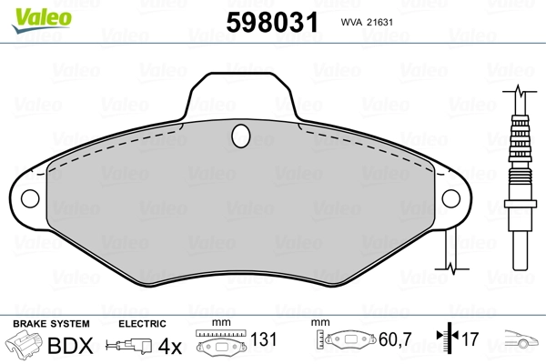 VALEO 598031 2