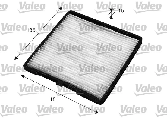 Filtre, air de l'habitacle VALEO 715524