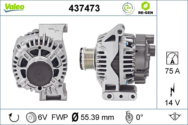Alternateur VALEO 437473