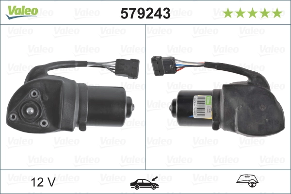 Moteur d'essuie-glace VALEO 579243