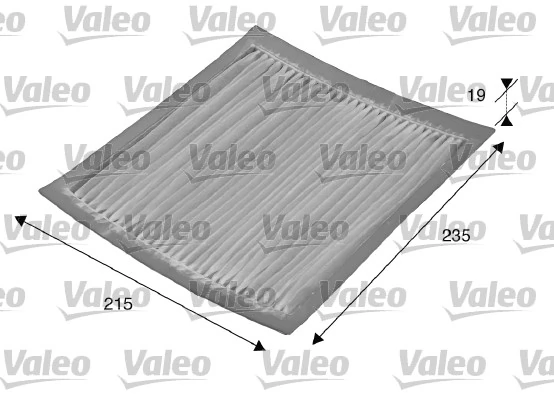 Filtre, air de l'habitacle VALEO 715542