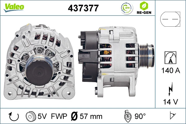 Alternateur VALEO 437377