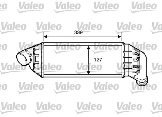 Intercooler, échangeur VALEO 817885