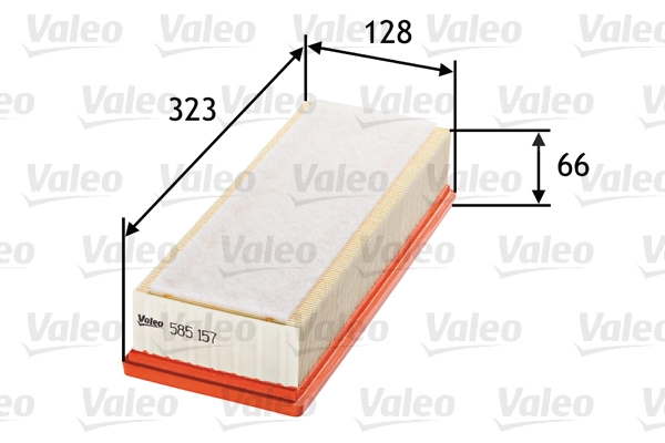 VALEO 585157 — Повітряний фільтр