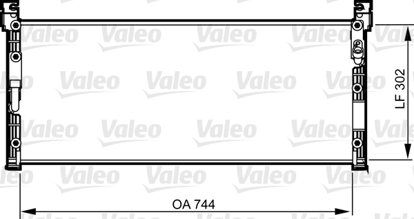 Condenseur, climatisation VALEO 814285