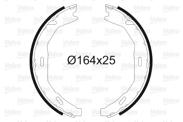 Brake Shoe Set, parking brake