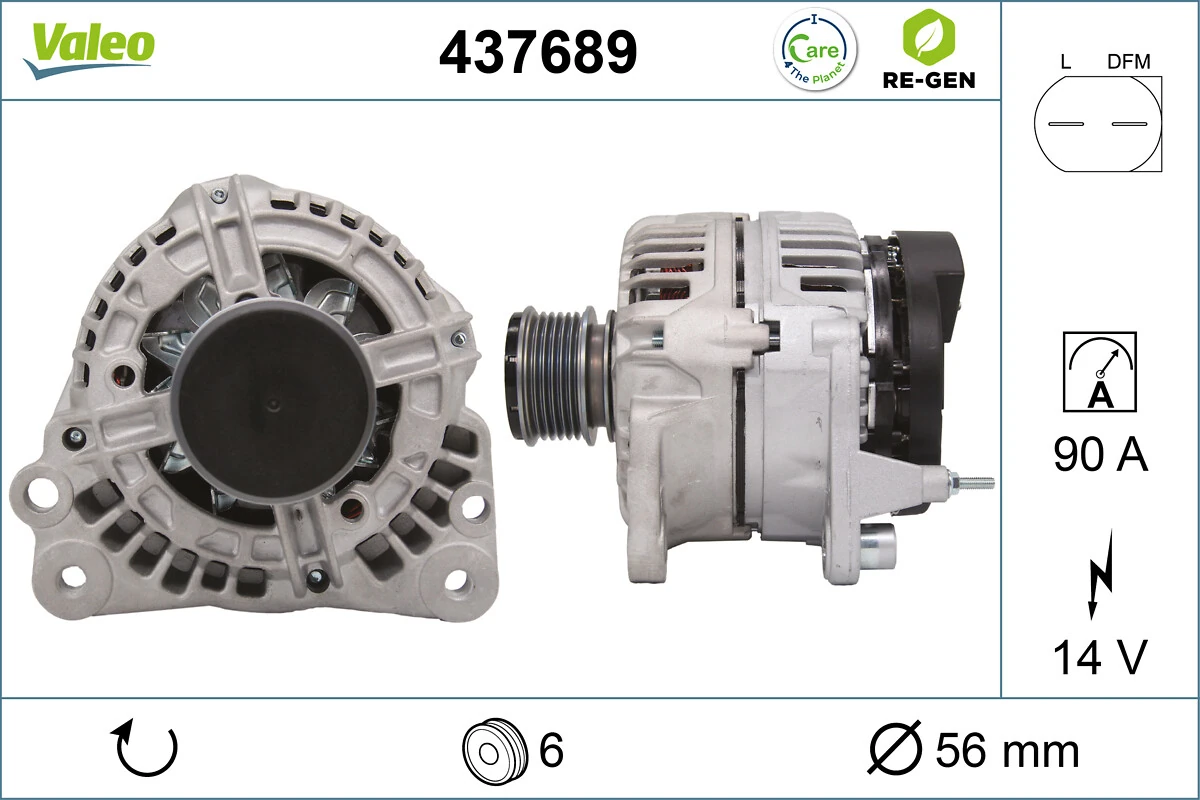 Alternateur VALEO 437689