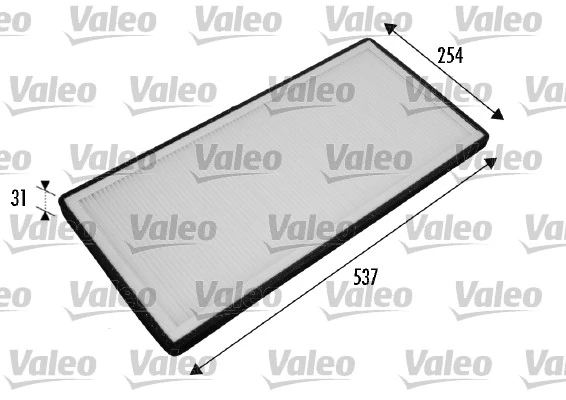 Filtre, air de l'habitacle VALEO 698775