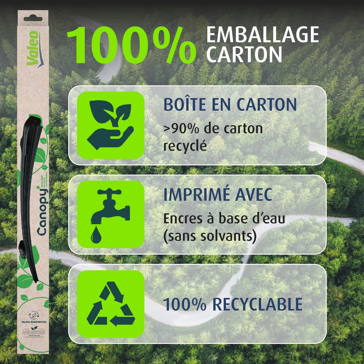 Balai d'essuie-glace VALEO 583977