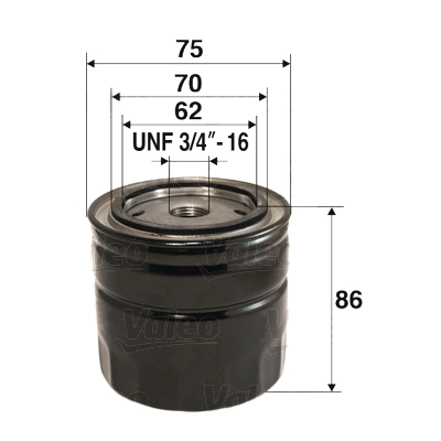 VALEO 586039 — Оливний фільтр