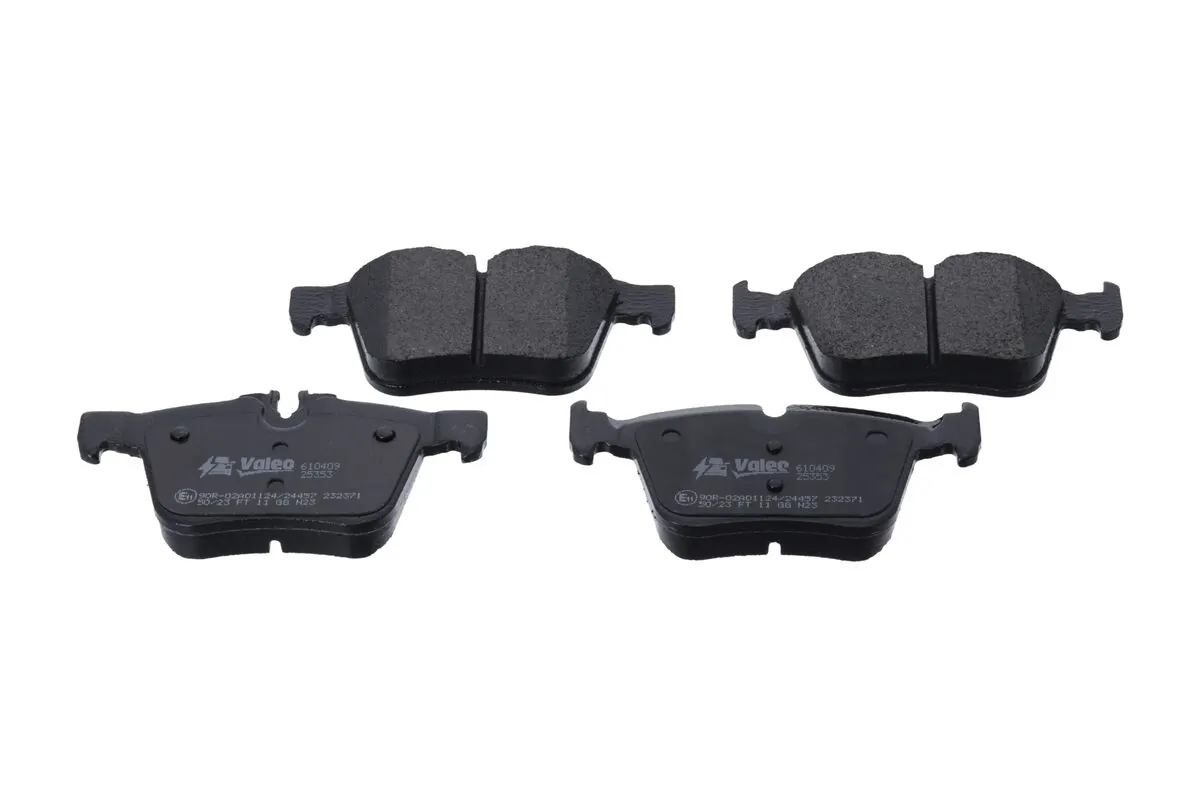 Kit de plaquettes de frein, frein à disque VALEO 610409