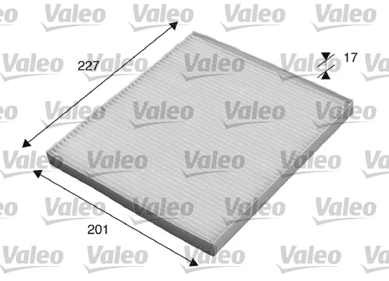 Filtre, air de l'habitacle VALEO 715521