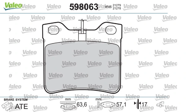 VALEO 598063 2