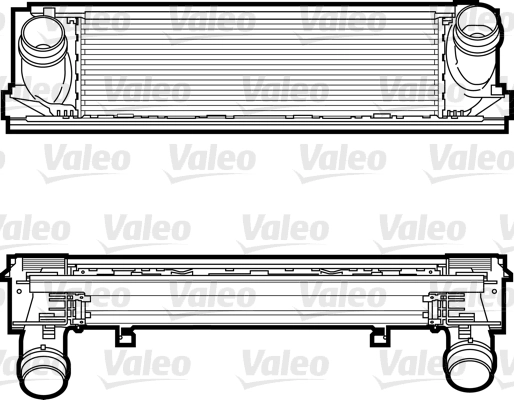 Intercooler, échangeur VALEO 818259