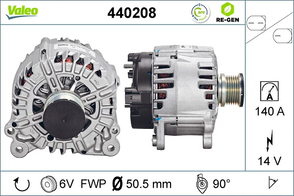 Alternateur VALEO 440208