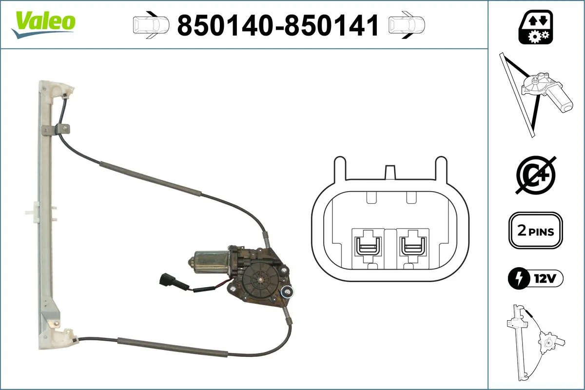 Lève-vitre VALEO 850140