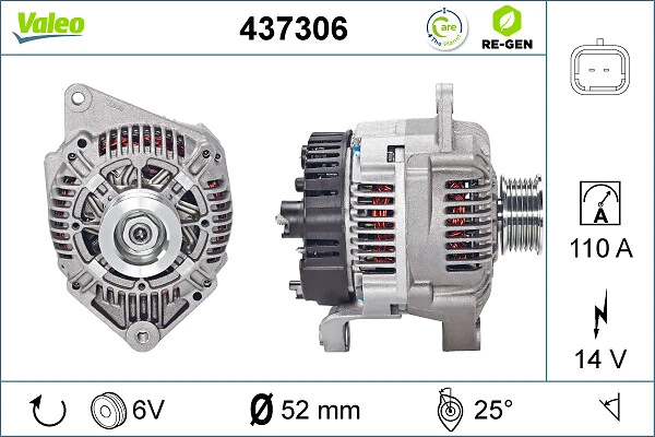 Alternateur VALEO 437306