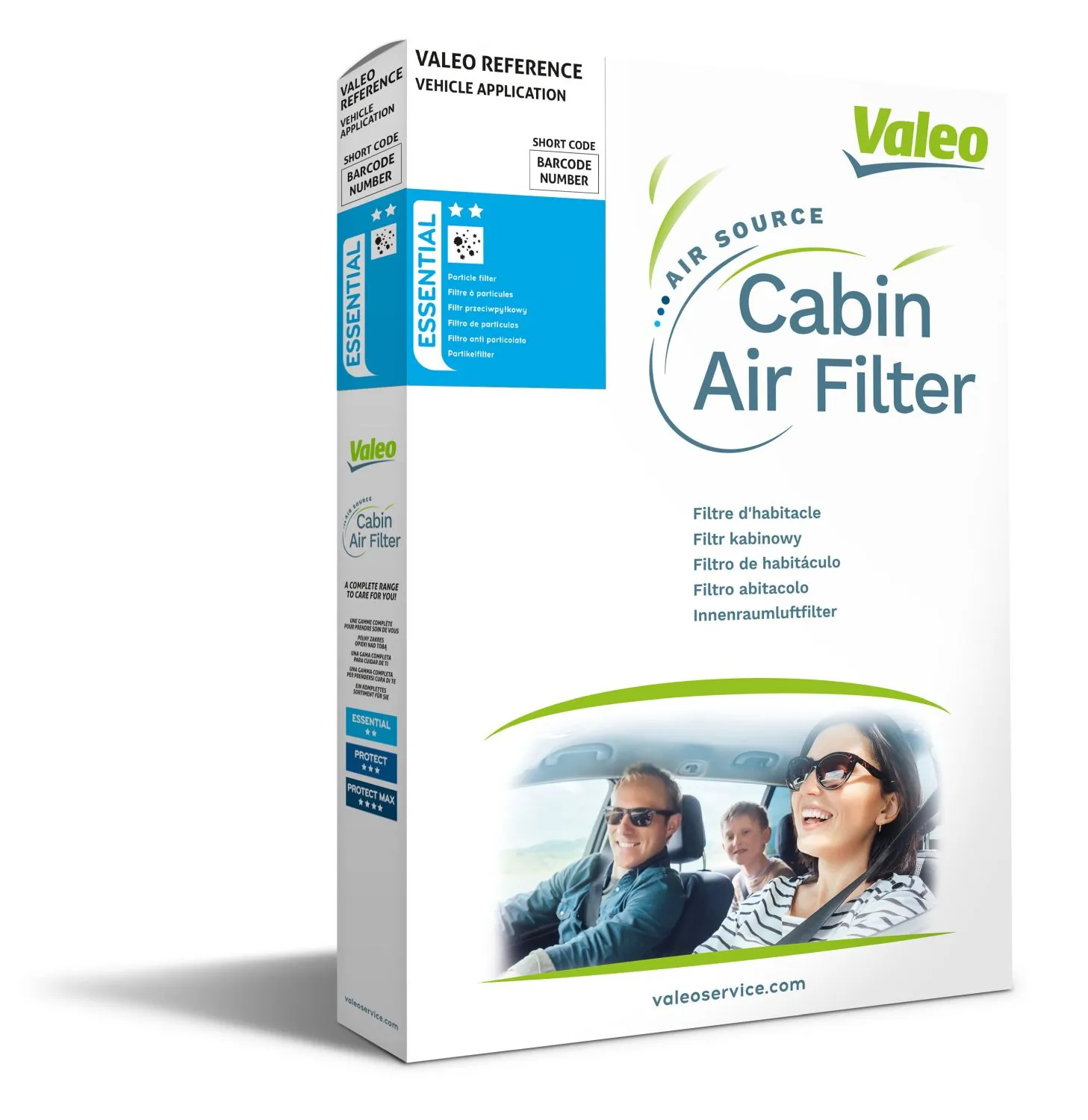Filtre, air de l'habitacle VALEO 715658