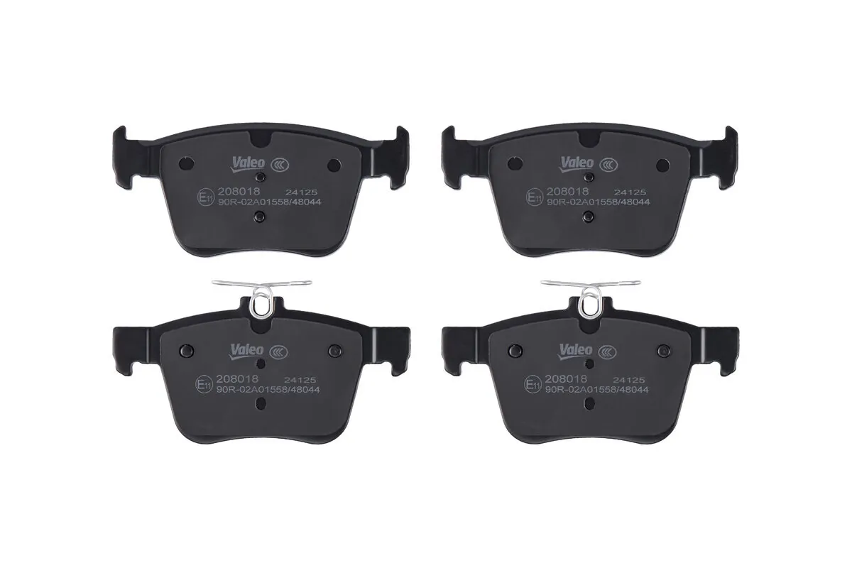 Kit de plaquettes de frein, frein à disque VALEO 208018