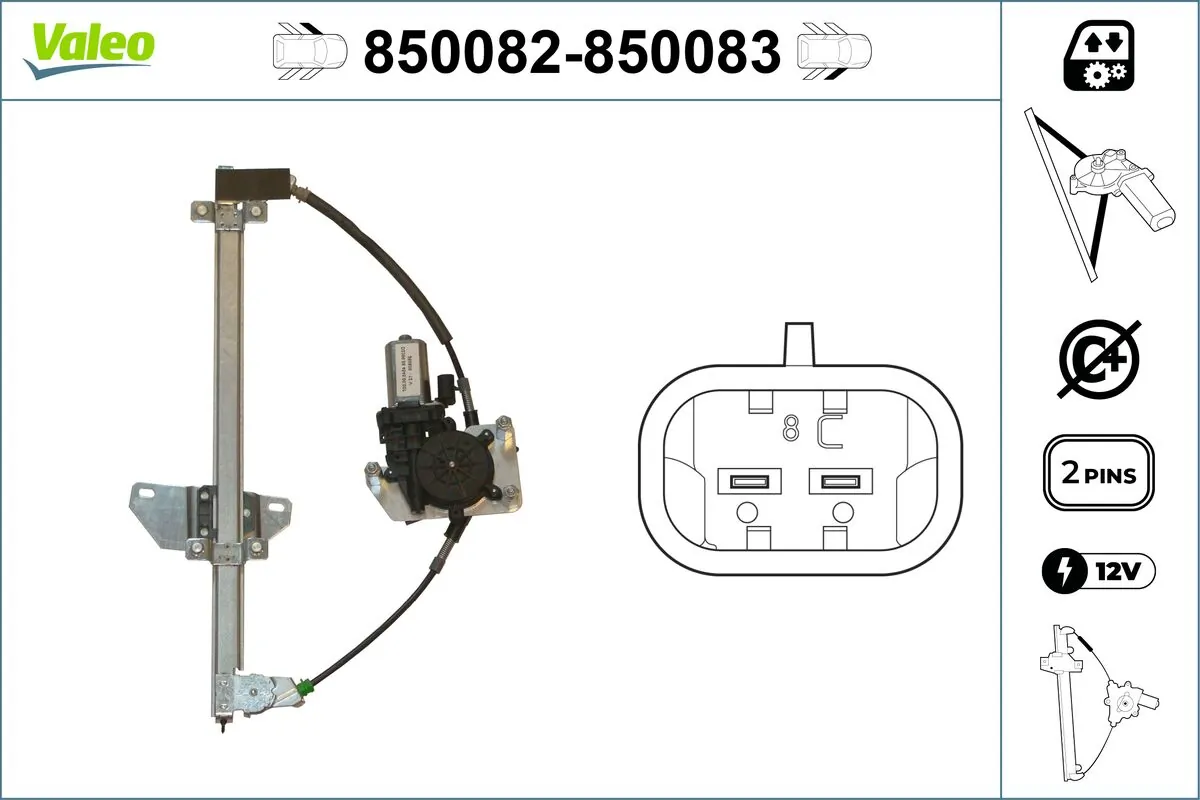 Lève-vitre VALEO 850082