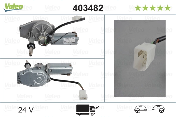 Moteur d'essuie-glace VALEO 403482