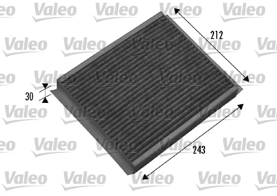 Filtre, air de l'habitacle VALEO 698877