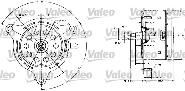 MOTEUR ELECTRIC.10T20GL- VENTIL RADIATEUR 19-21-S5