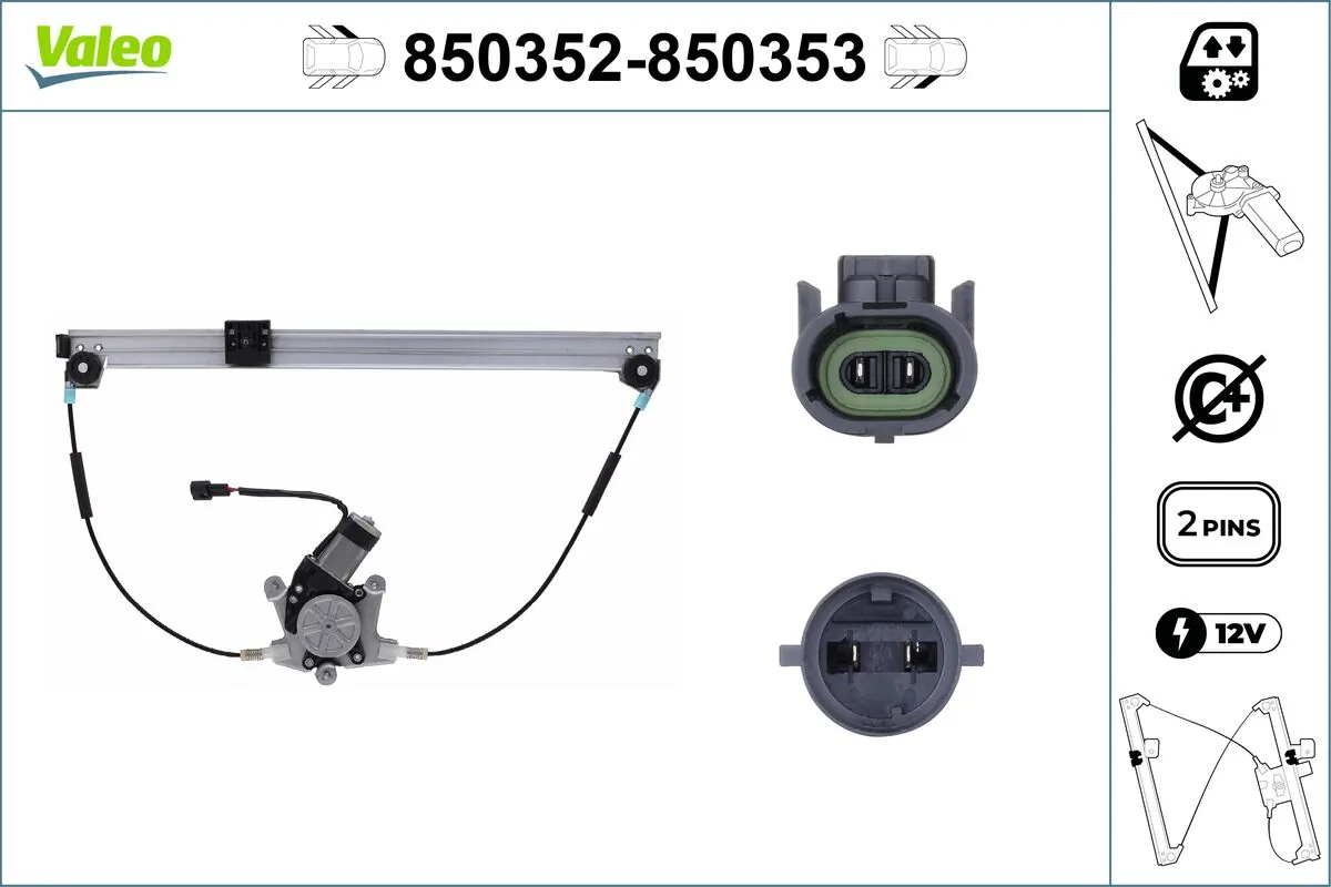 Lève-vitre VALEO 850352