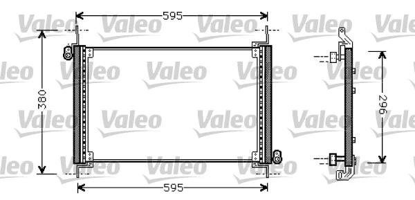 Condenseur, climatisation VALEO 818019