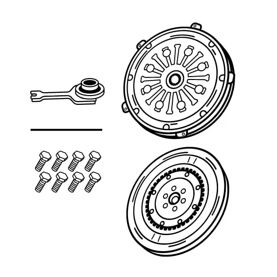 Kit d'embrayage VALEO 855302