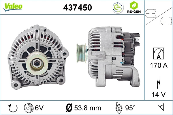 Alternateur VALEO 437450