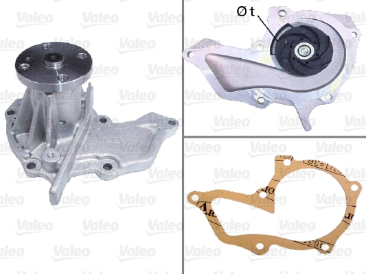 POMPE A EAU PA612 -1566239- FIESTA 4 1.25