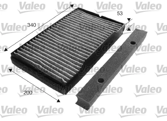 Filtre, air de l'habitacle VALEO 698723