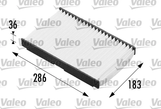Filtre, air de l'habitacle VALEO 698664