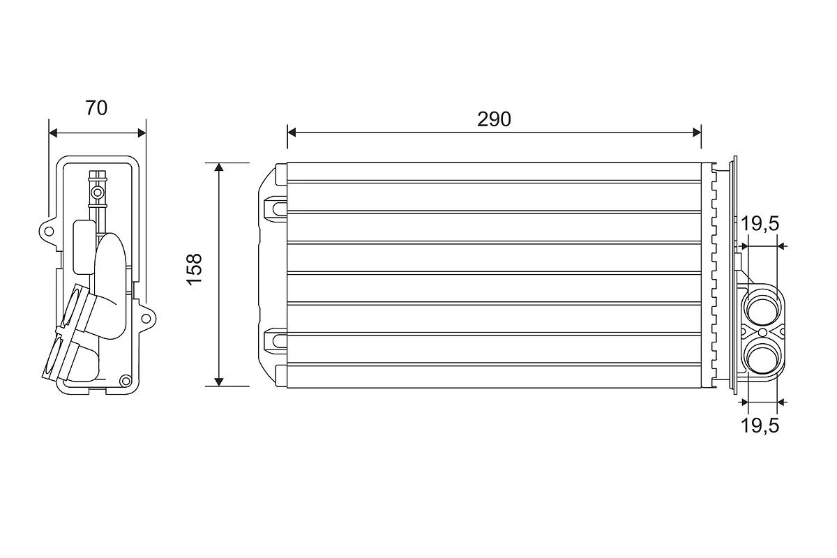 Système de chauffage VALEO 812212