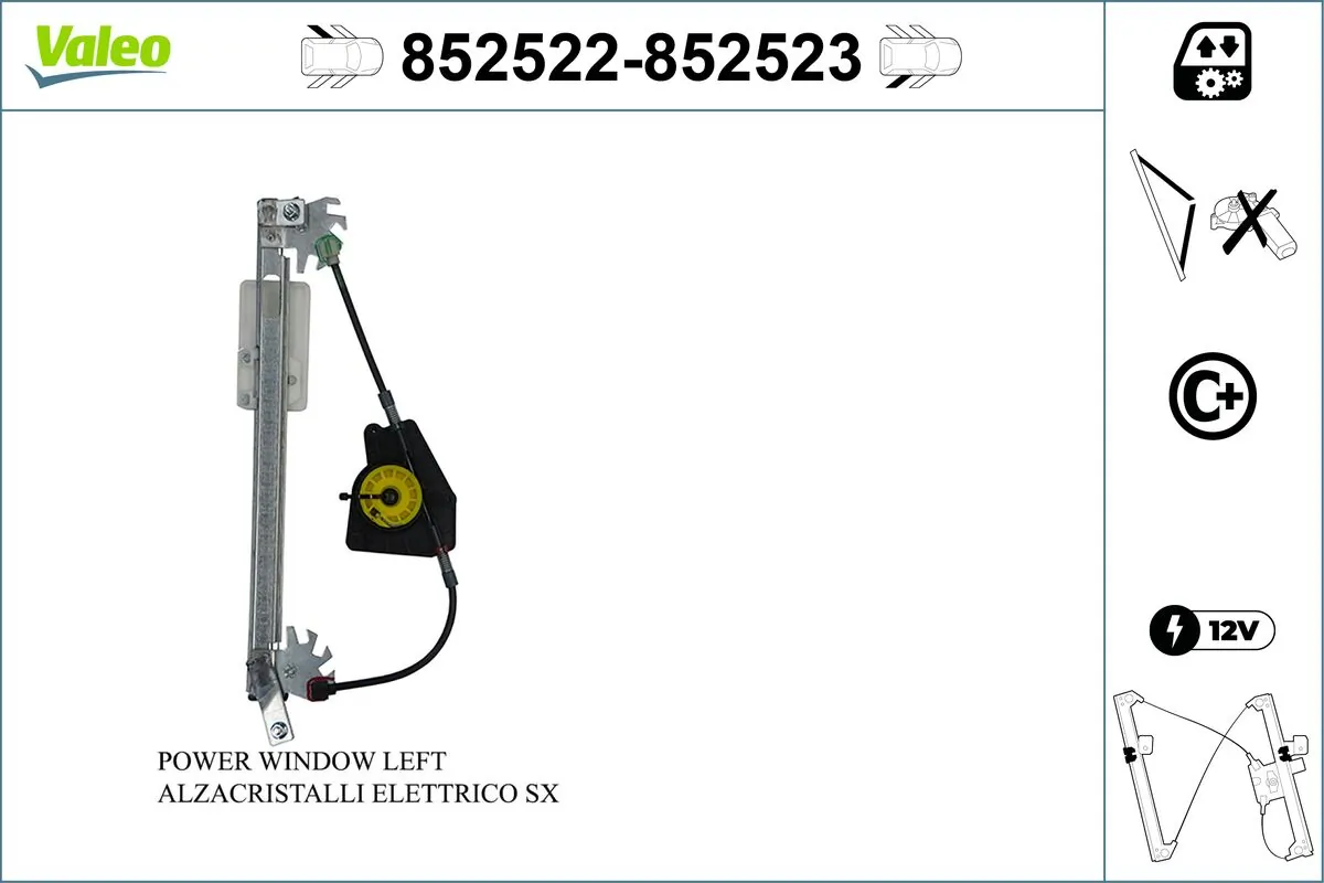 Lève-vitre VALEO 852522