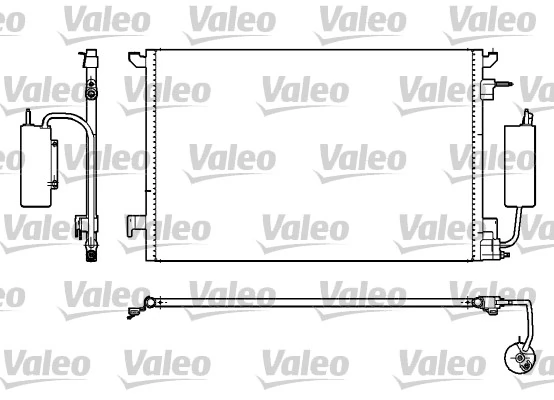 Condenseur, climatisation VALEO 817852