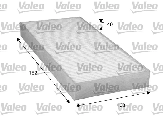 Filtre, air de l'habitacle VALEO 716034