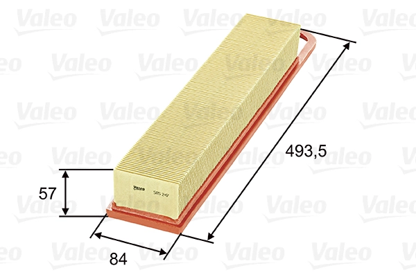 VALEO 585247 — Повітряний фільтр