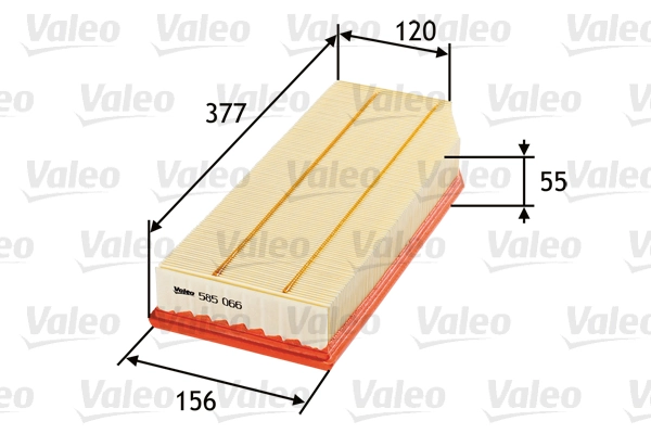 VALEO 585066 — Повітряний фільтр