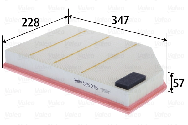 VALEO 585276 — Повітряний фільтр