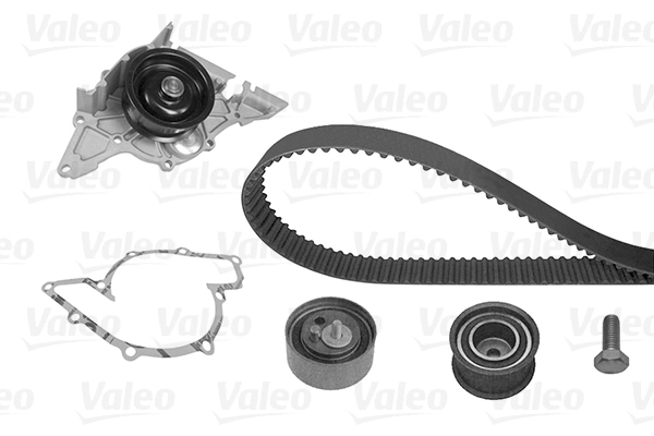 Pompe à eau + kit de courroie crantée VALEO 614625