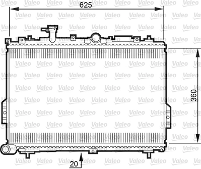 Radiator, engine cooling
