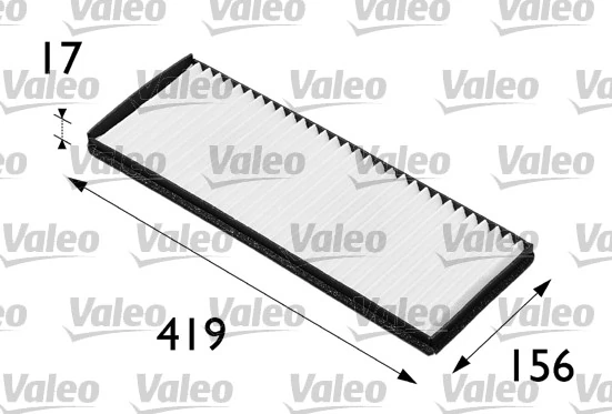 Filtre, air de l'habitacle VALEO 698165