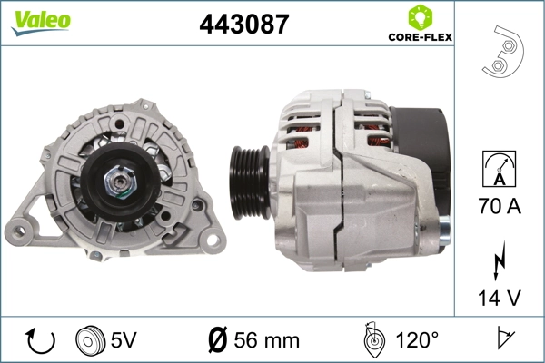 VALEO 443087 — Генератор